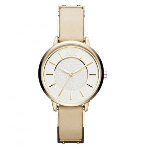 Bracelet de montre AX5301 Cuir Beige 16mm